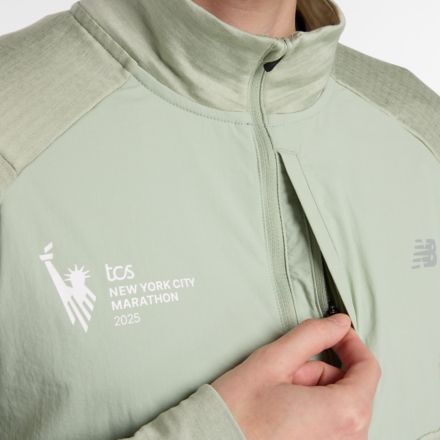 NYC Marathon Heat Grid 1/2 Zip