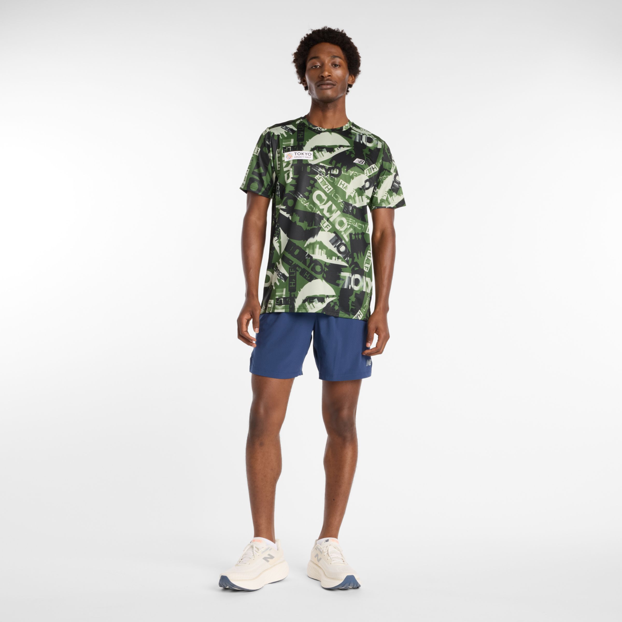 Tokyo Legacy Half プリントショートスリーブTシャツ
