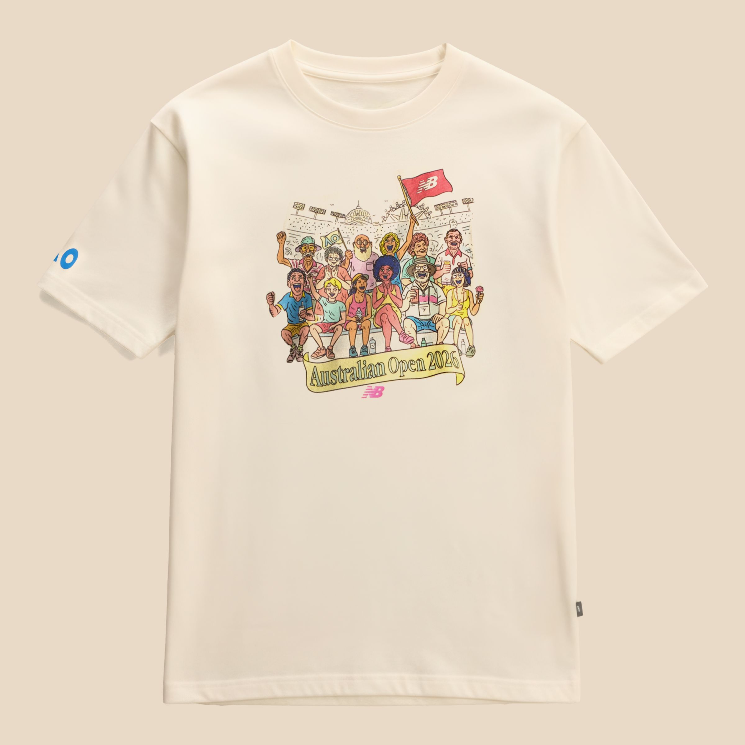 Australian Open Crowded Graphic T-Shirt