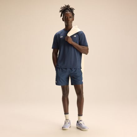 Australian Open Heathertech T-Shirt, BLUE BIRD II, MT53470ANNY