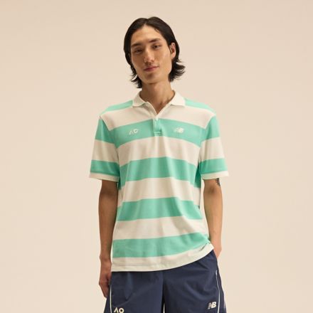 Australian Open Striped Premium Polo