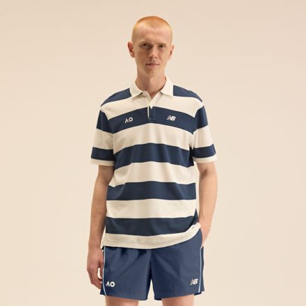 Australian Open Striped Premium Polo
