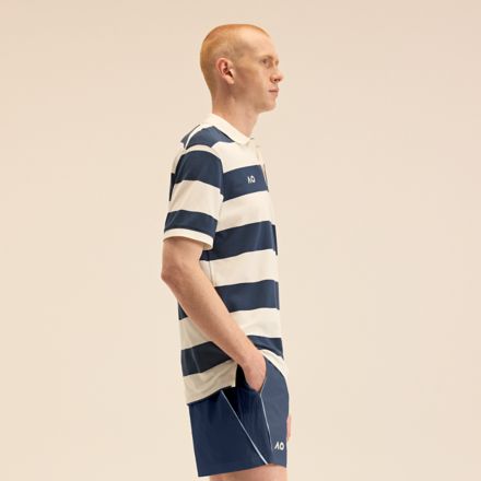 Australian Open Striped Premium Polo