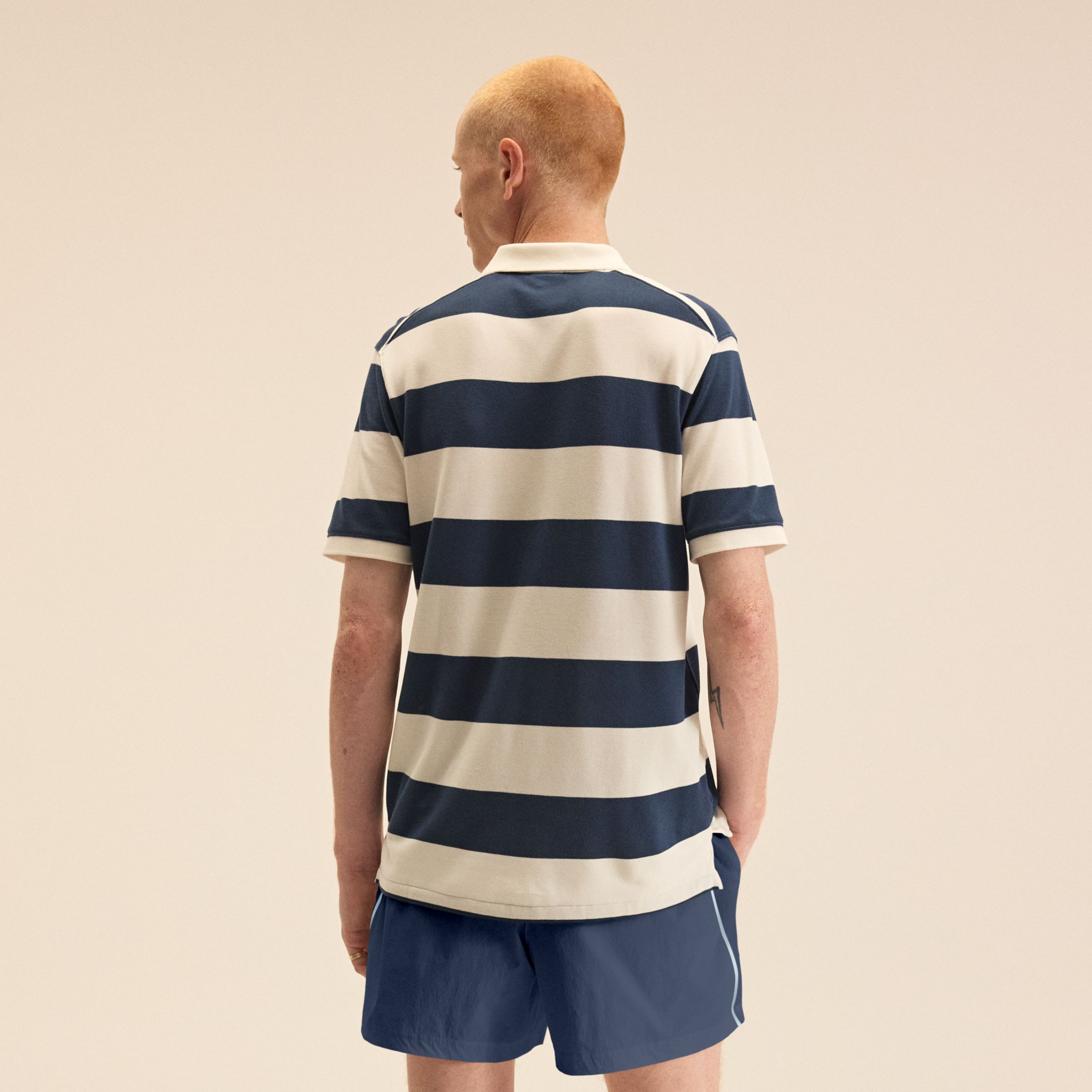 Australian Open Striped Premium Polo