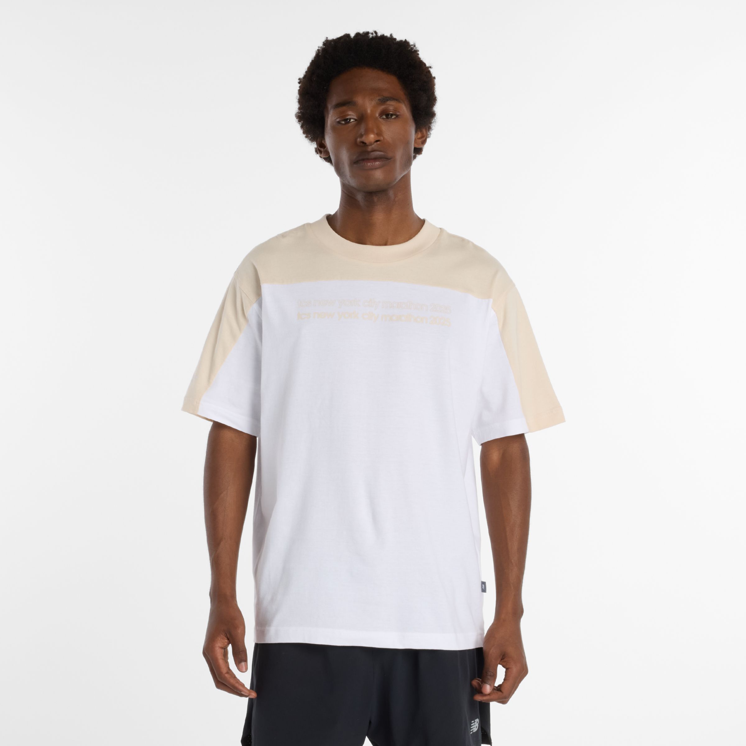 New Balance Men's Nyc Marathon Reimagined Graphic T-shirt In White