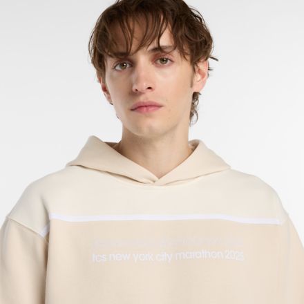 NYC Marathon Reimagined Fleece Graphic Short Sleeve Hoodie