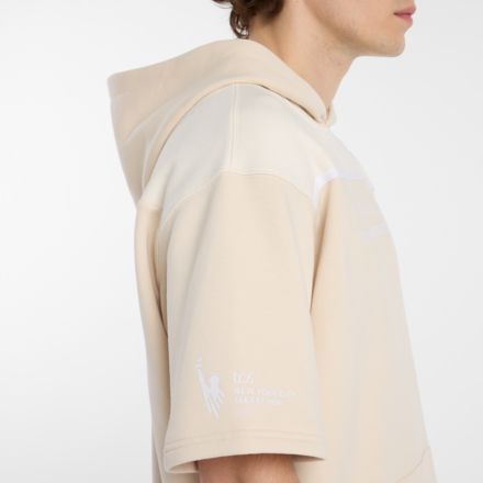 NYC Marathon Reimagined Fleece Graphic Short Sleeve Hoodie