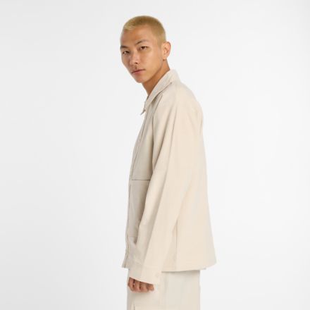 Surchemise en velours côtelé extensible