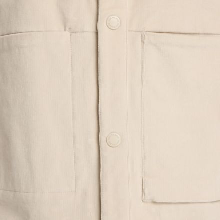 Surchemise en velours côtelé extensible