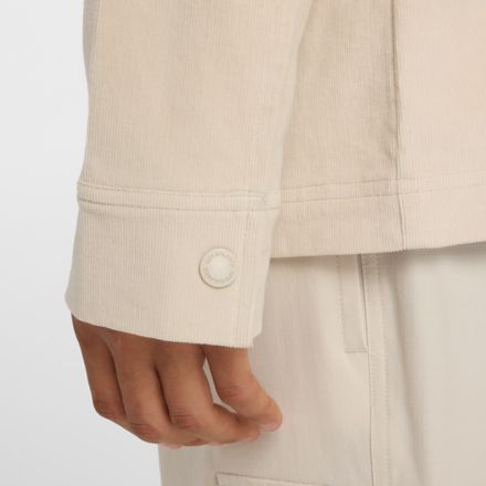 Surchemise en velours côtelé extensible