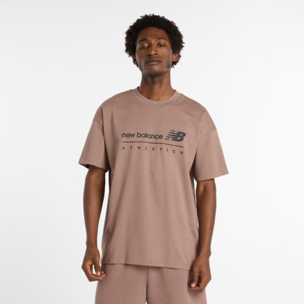 Linear Graphic T-Shirt, EARTH SHADOW, MT53525EAS