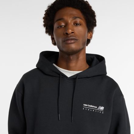 Linear Graphic Fleece Hoodie