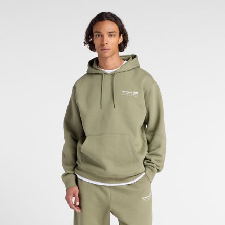 Linear Graphic Fleece Hoodie, BLACK, MT53528DEK