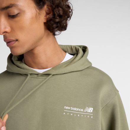 Linear Graphic Fleece Hoodie