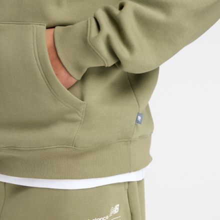 Linear Graphic Fleece Hoodie