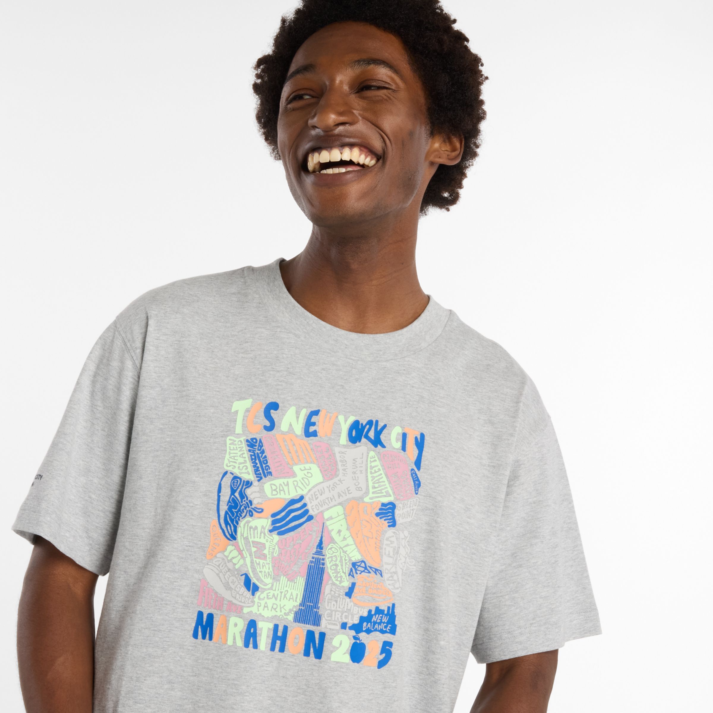 New York Cityマラソン ショートスリーブTシャツ　ボロウツ