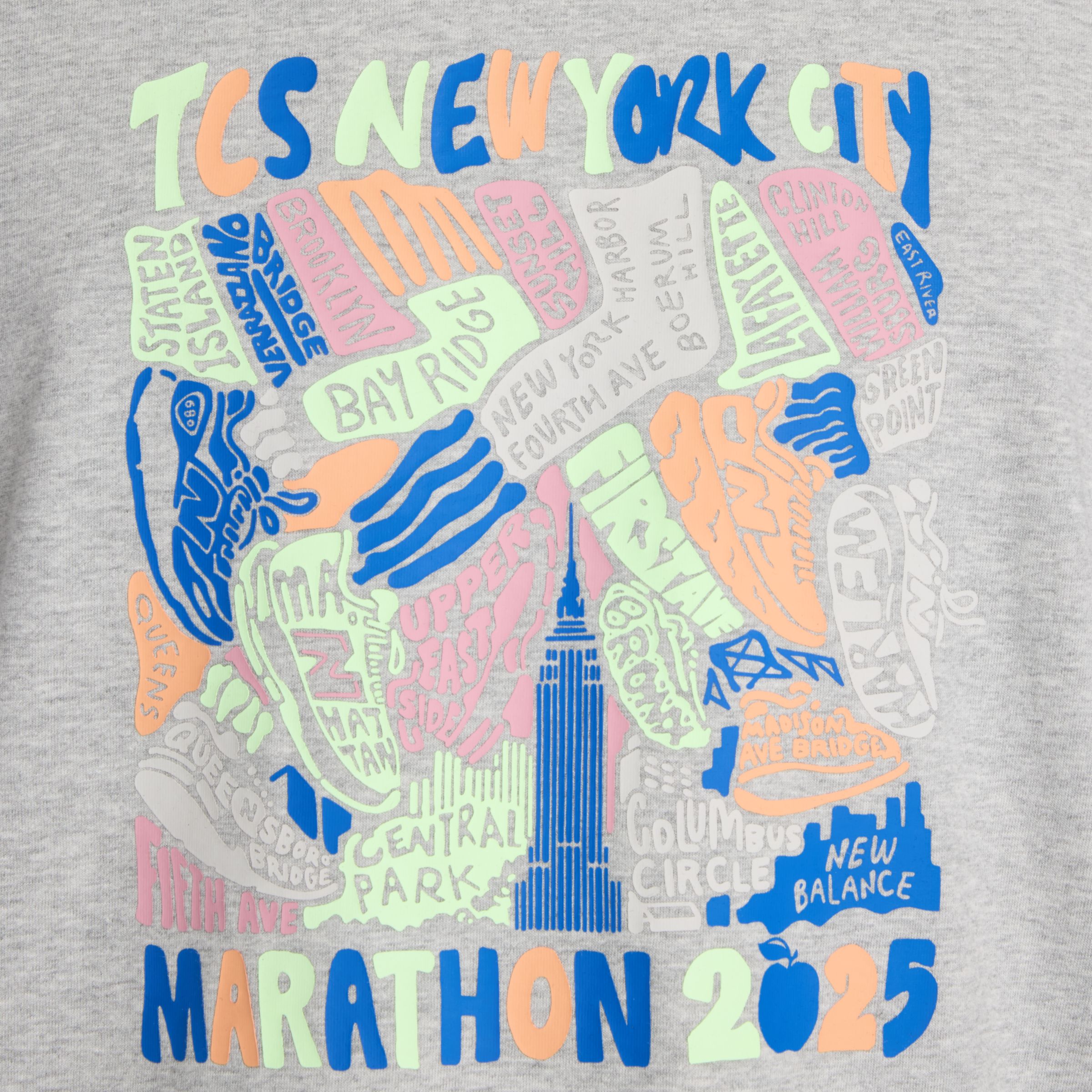 New York Cityマラソン ショートスリーブTシャツ　ボロウツ