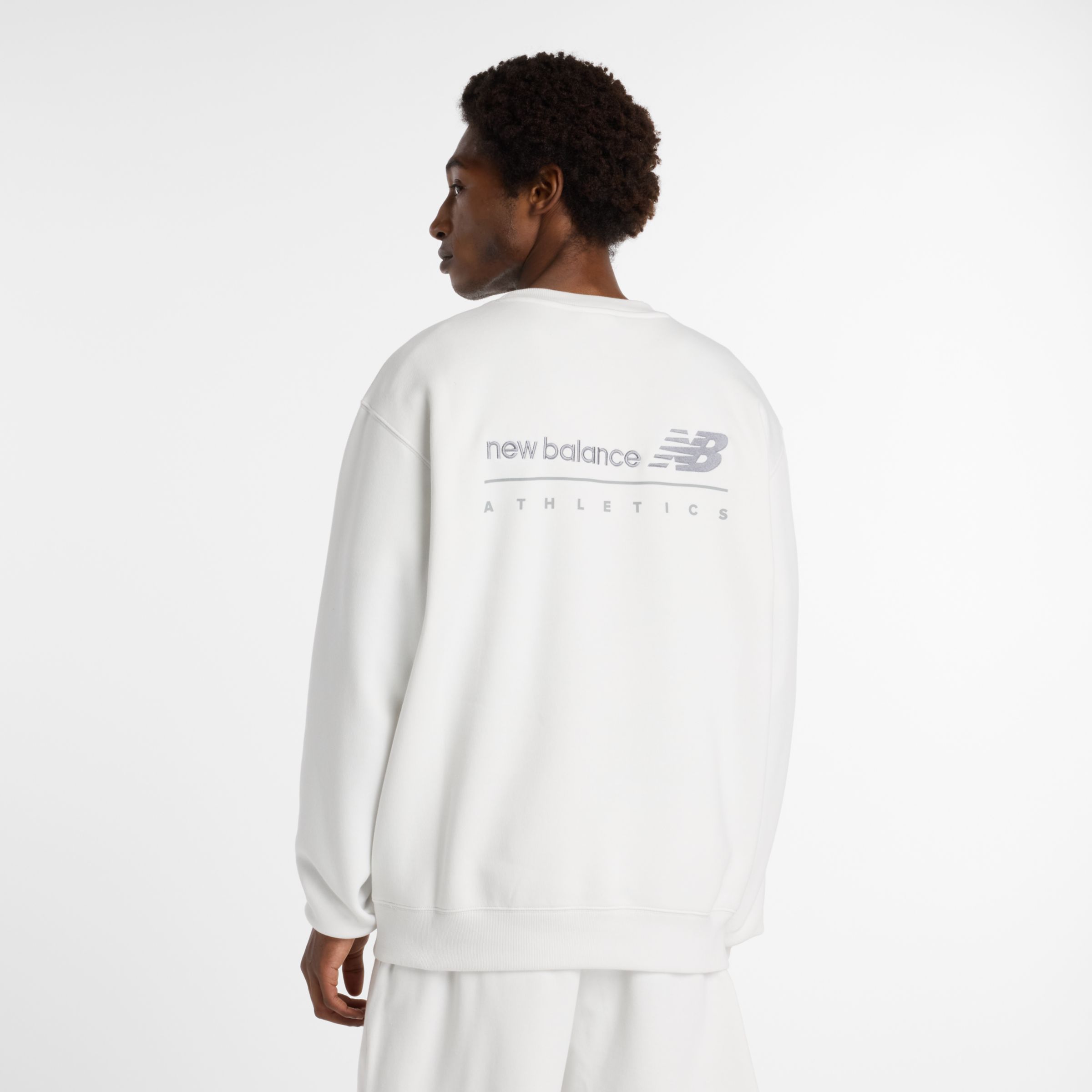 Linear Graphic Fleece Crew