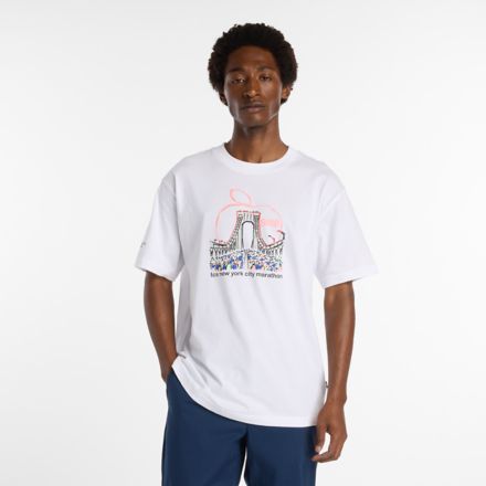 NYC Marathon Graphic Tee - Apple Bridge