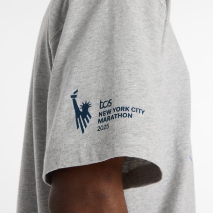 NYC Marathon Graphic T-Shirt - Apple Map