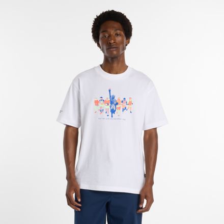 NYC Marathon Graphic T-Shirt - Liberty