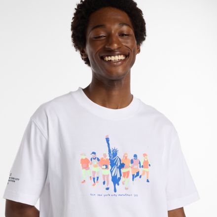 NYC Marathon Graphic T-Shirt - Liberty