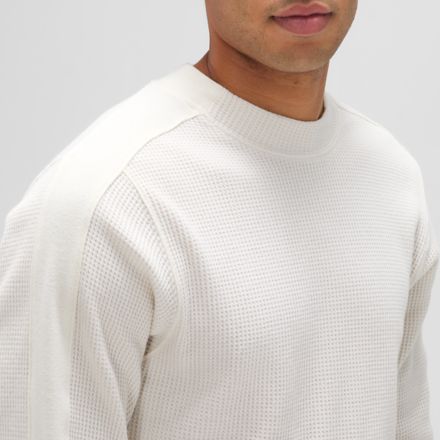 Made in USA Mock Neck Thermal Top