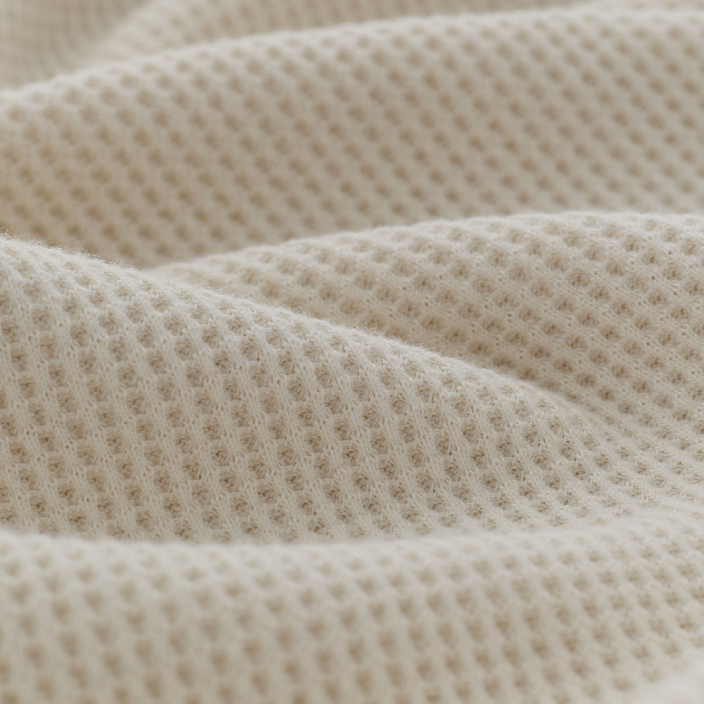 Made in USA Mock Neck Thermal Top