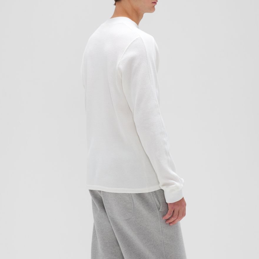 Made in USA Mock Neck Thermal Top