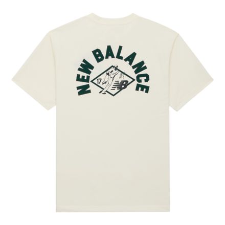 売れ筋商品|||ニューバランス Tシャツ レディース トップス SPORT RELAXED GRAPHIC - Print T-shirt - sea salt New Balance tシャツ ニューバランス リラックスグラフィックT