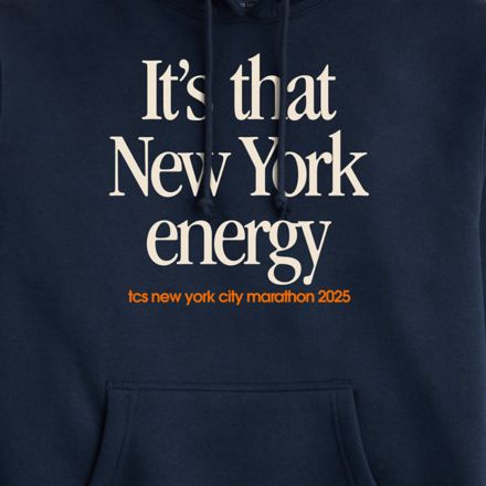 NYC Marathon French Terry Graphic Hoodie
