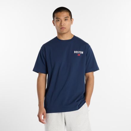 Boston Character T-Shirt, ASH HEATHER, MT53654NNY