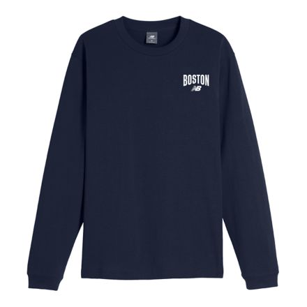 Boston City Long Sleeve, NB NAVY, MT53655NNY