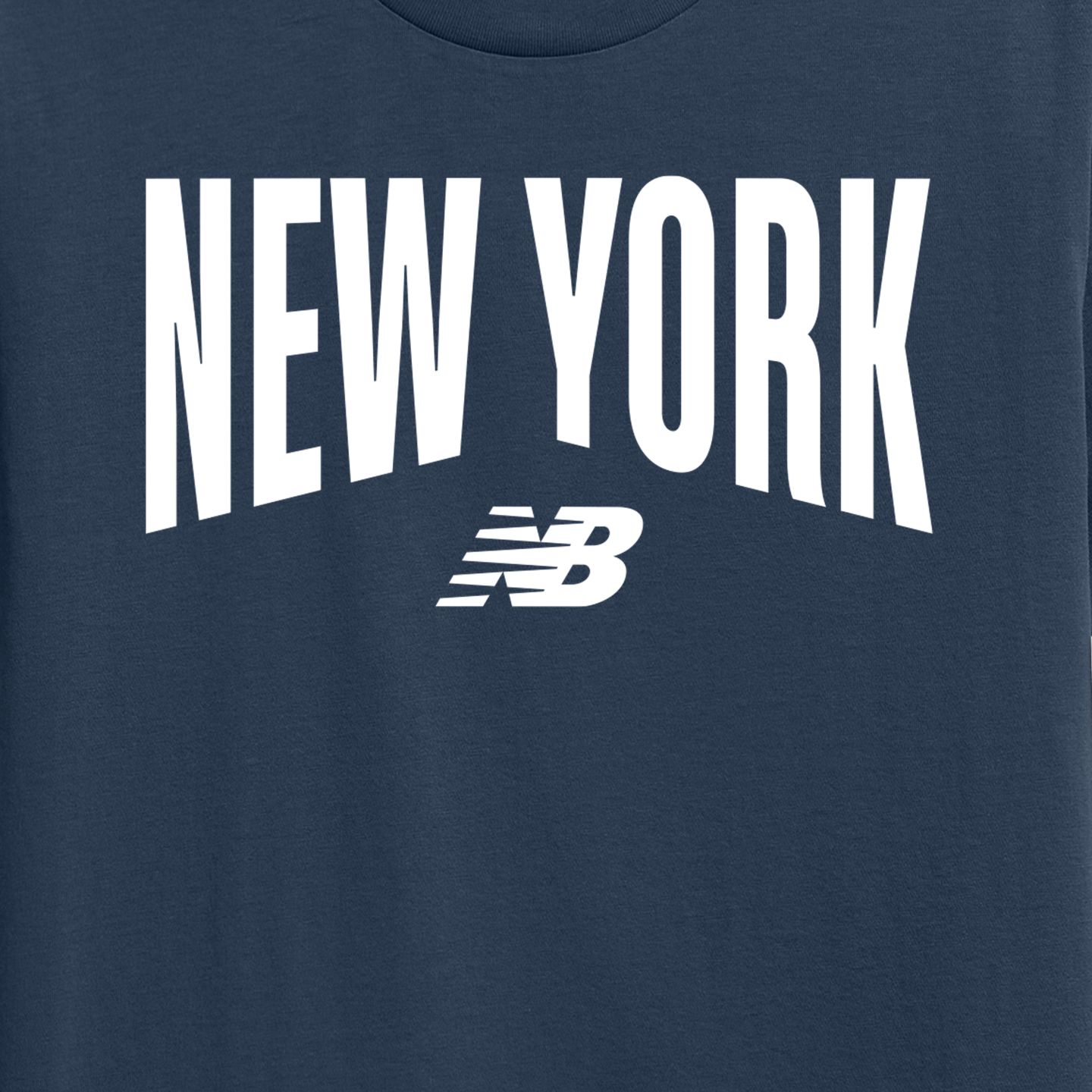 Мужская футболка New Balance New York City, цвет: Тёмно-синий — фото 7