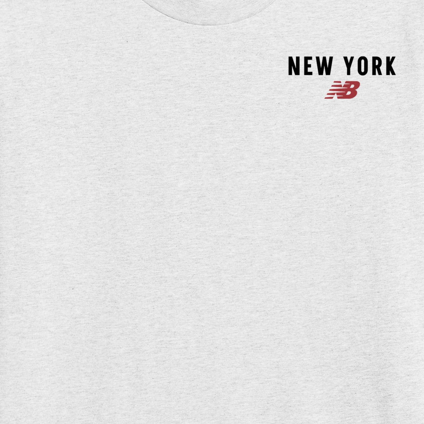 Мужская футболка New Balance New York City Character, цвет: Пепельный меланжевый — фото 10