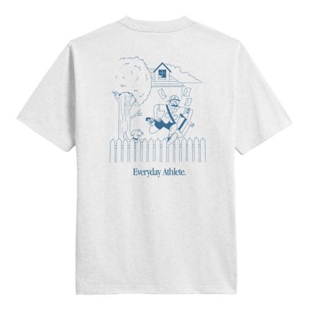 Mailman T-Shirt, ASH HEATHER, MT53670AHH