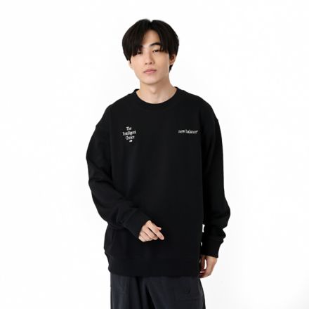 リニアロゴクルー, BLACK, MT53672BK