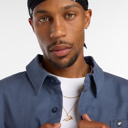 Numeric Button Up Shirt