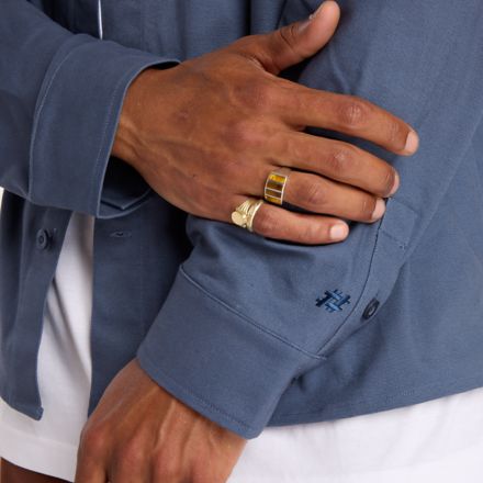 Numeric Button Up Shirt