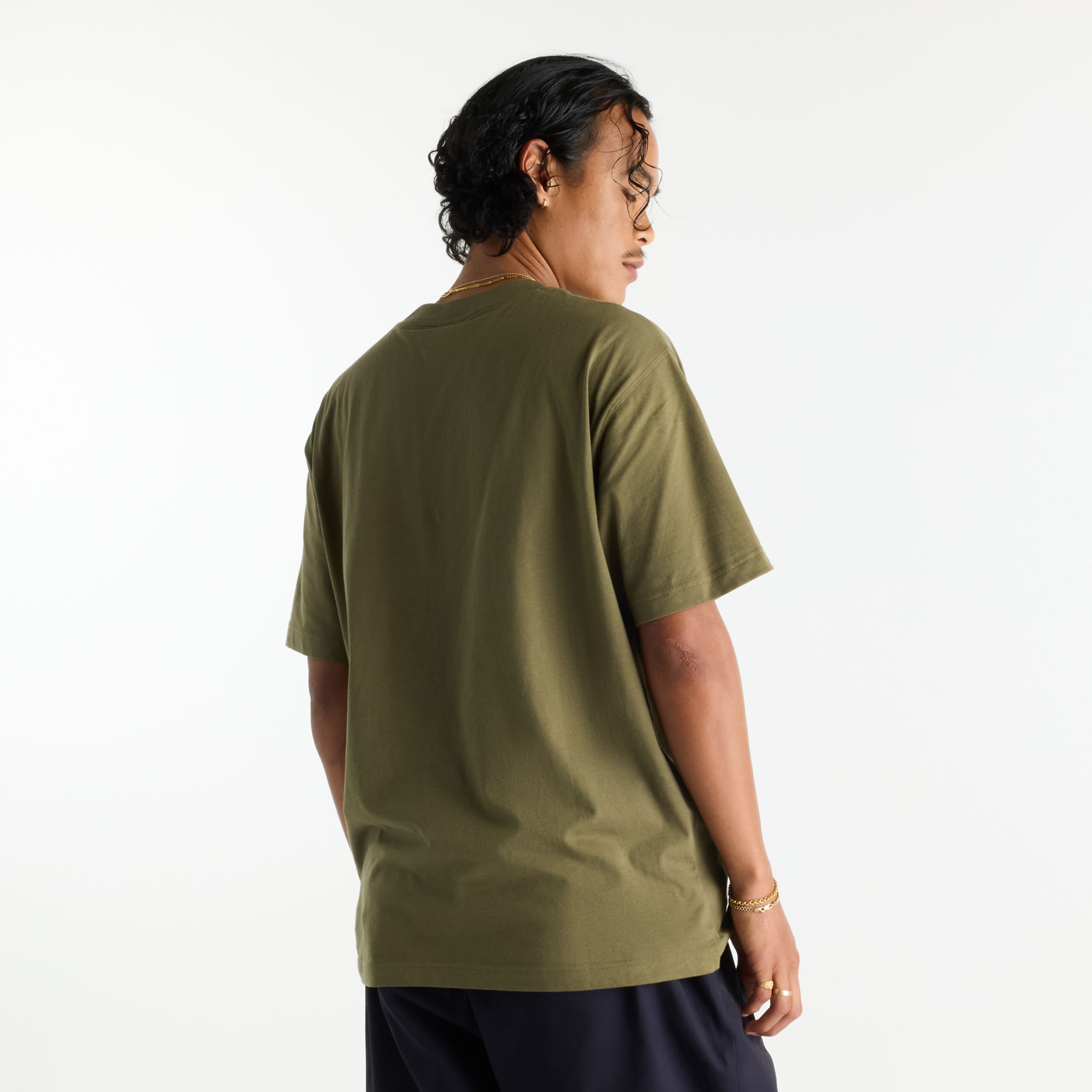 New Balance Numeric Stacked Graphic T-Shirt, MT53705AAO