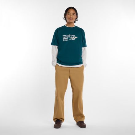 Numeric Stacked Graphic T-Shirt, BLANCO, MT53705AAV