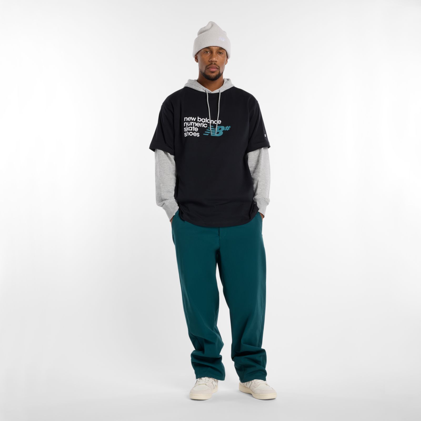 Мужские футболки New Balance Numeric Stacked Graphic T-Shirt — фото 2