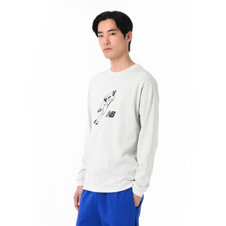 大谷翔平 グラフィックロングスリーブTシャツ”Always on Logo"