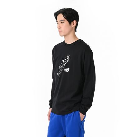 大谷翔平 グラフィックロングスリーブTシャツ”Always on Logo"