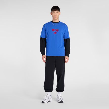 TOKYO City Pack ショートスリーブTシャツ, BLUE GEMSTONE, MT53806BUM