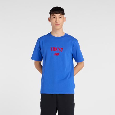 TOKYO City Pack ショートスリーブTシャツ, BLUE GEMSTONE, MT53806BUM