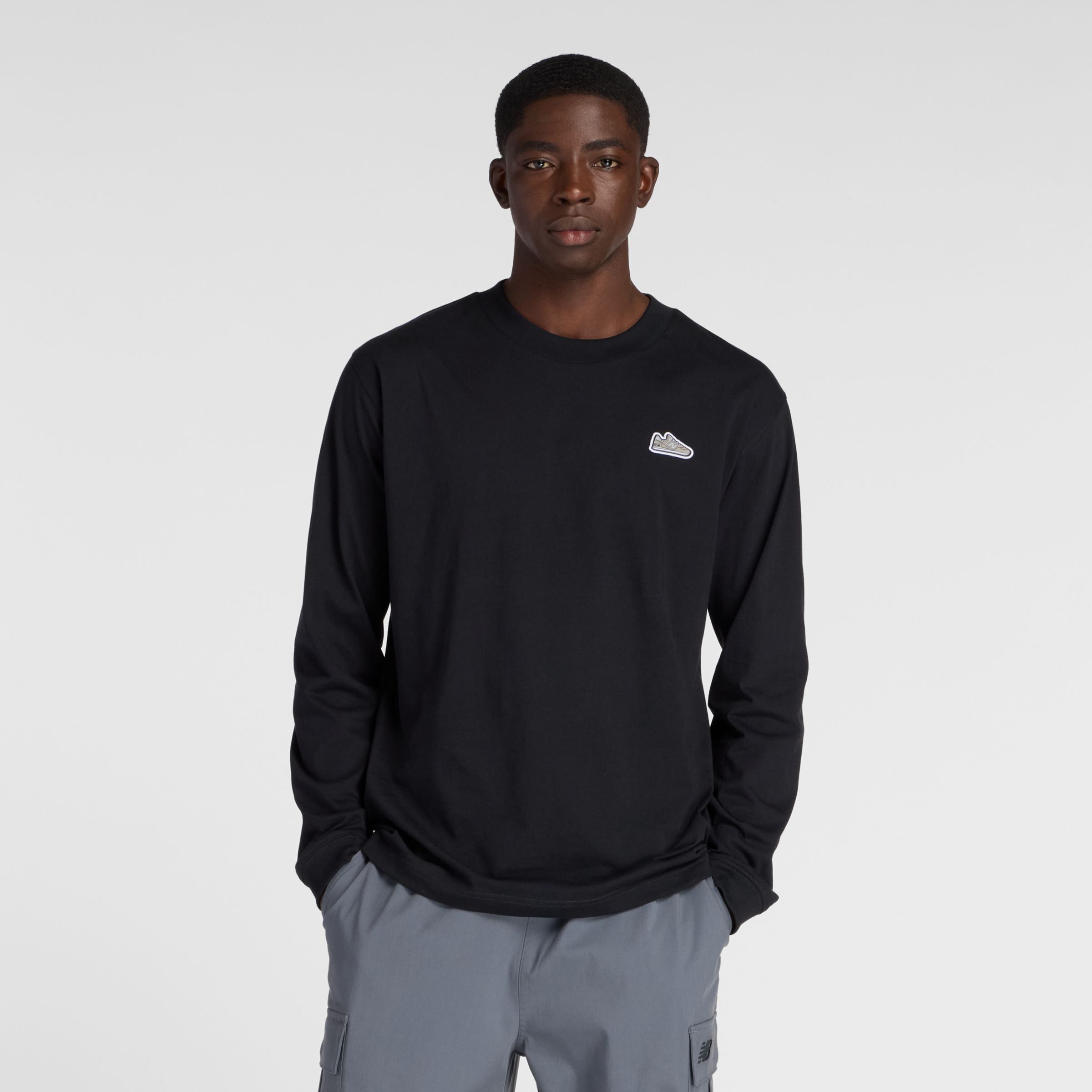 574 シューパッチロングスリーブTシャツ