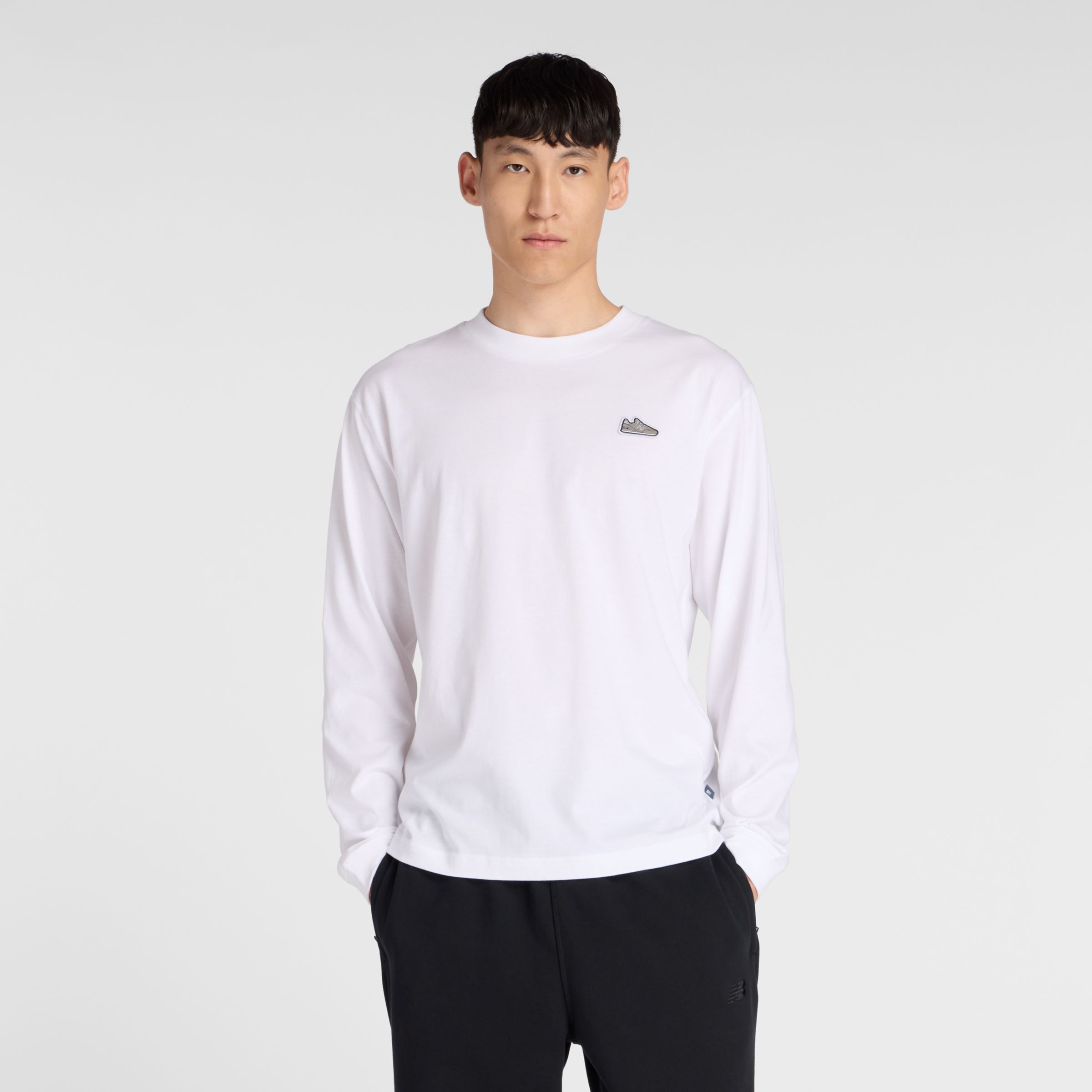 574 シューパッチロングスリーブTシャツ