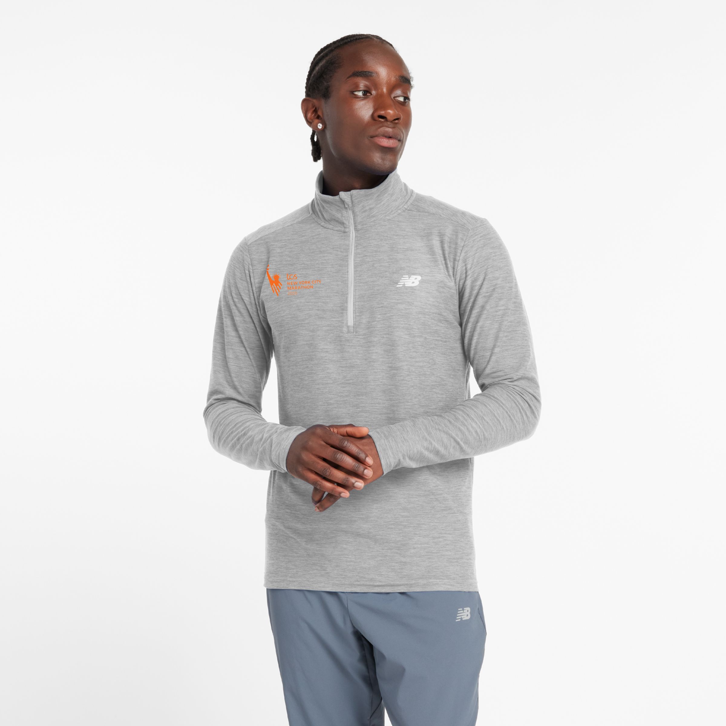 NYC Marathon Space Dye 1/4 Zip - New Balance