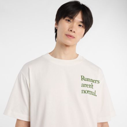 Runners Arent Normal T-Shirt, CAVIAR, MT53921SST